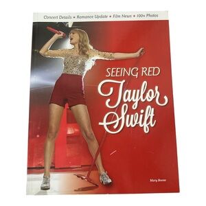 Seeing Red Taylor Swift Book - Red Cover